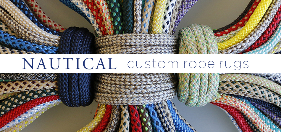 custom rope rug