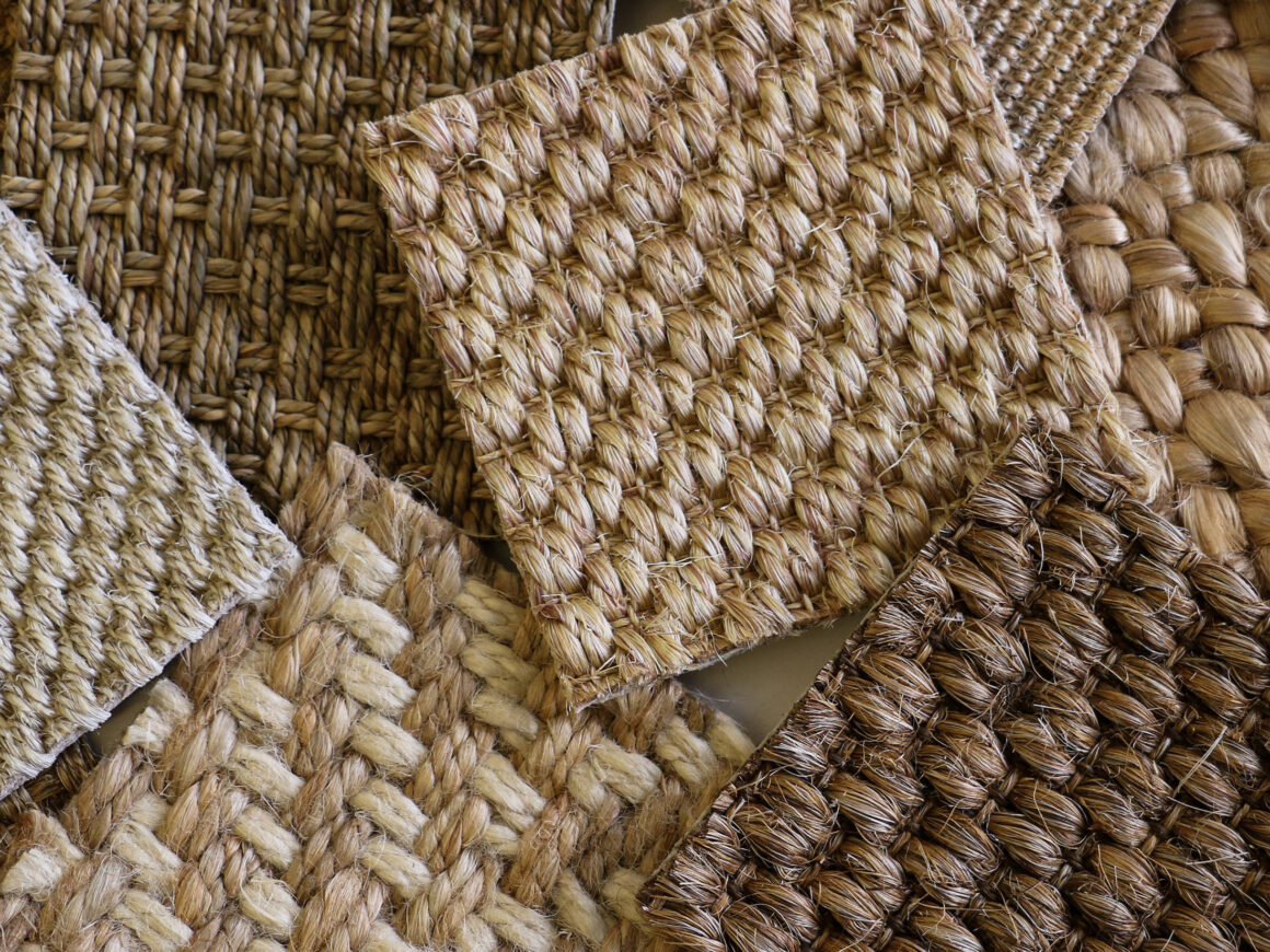 What is the difference between sisal, seagrass, coir, jute & abaca?