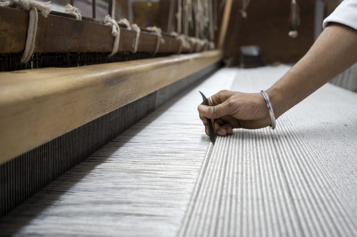 Jacaranda rugs and carpet crafted with ethically responsible production methods.