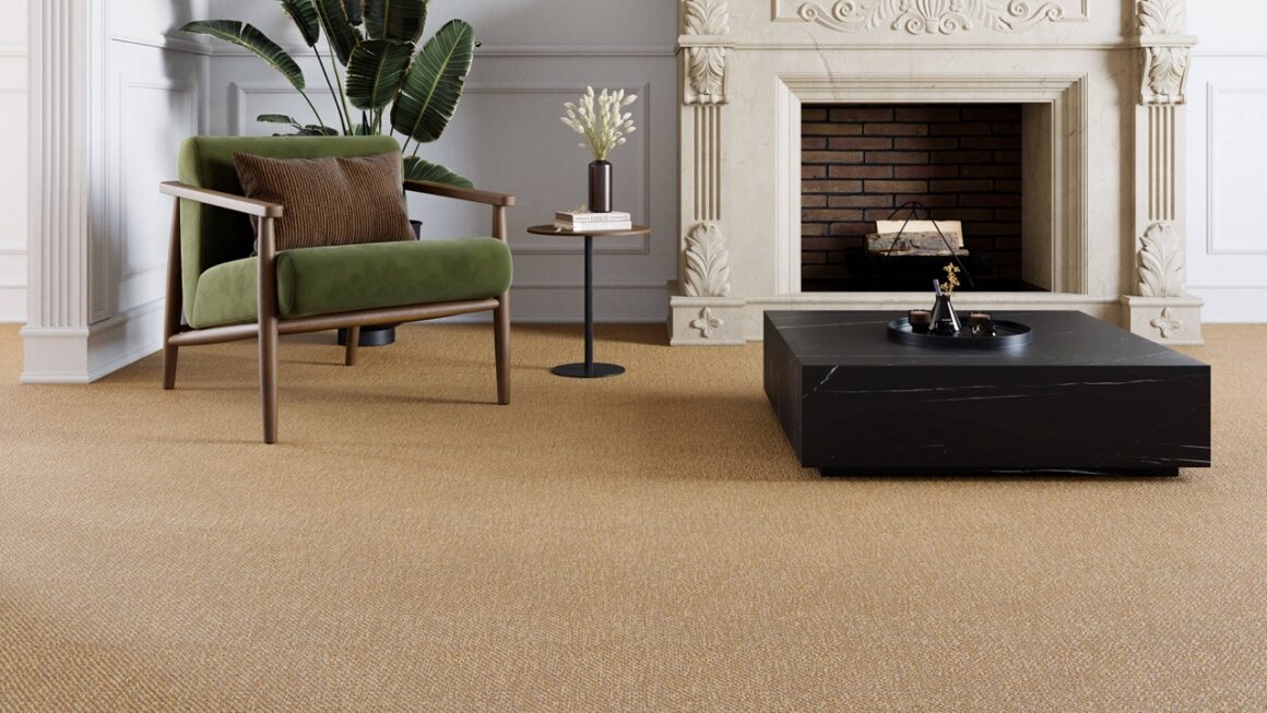 synsisal® carpet fitted in a european living room